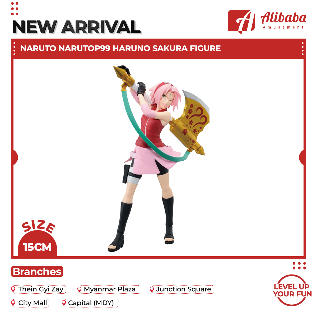 NARUTO NARUTOP99 HARUNO SAKURA FIGURE