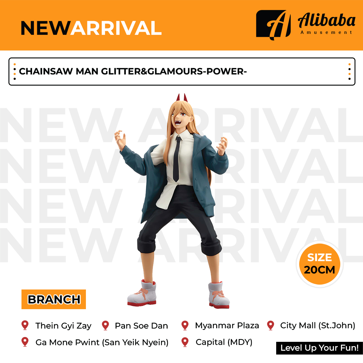 CHAINSAW MAN GLITTER&GLAMOURS-POWER-