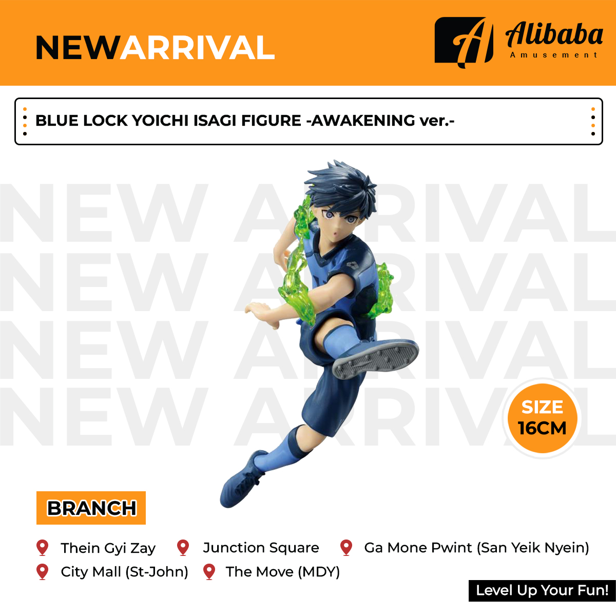 BLUE LOCK YOICHI ISAGI FIGURE -AWAKENING ver.-