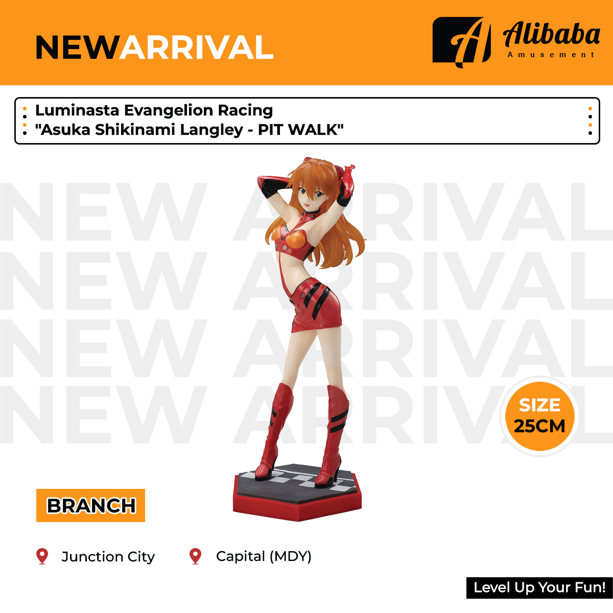 Luminasta Evangelion Racing “Asuka Shikinami Langley – PIT WALK”