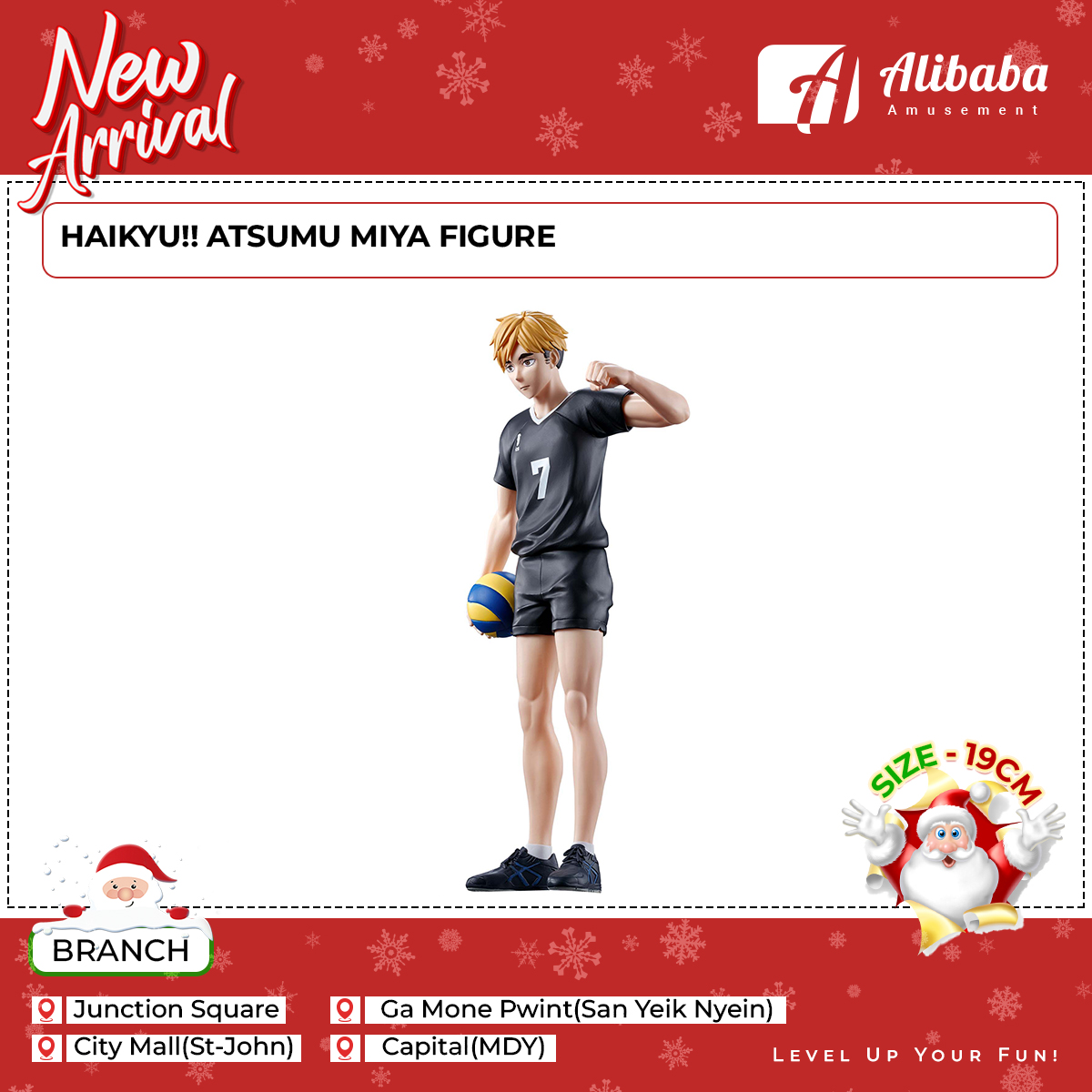 HAIKYU!! ATSUMU MIYA FIGURE