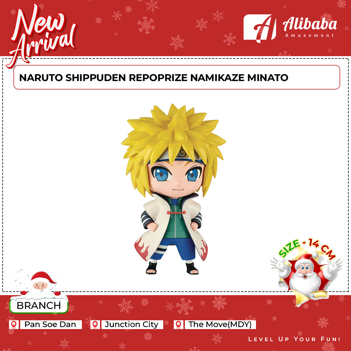 NARUTO SHIPPUDEN REPOPRIZE NAMIKAZE MINATO