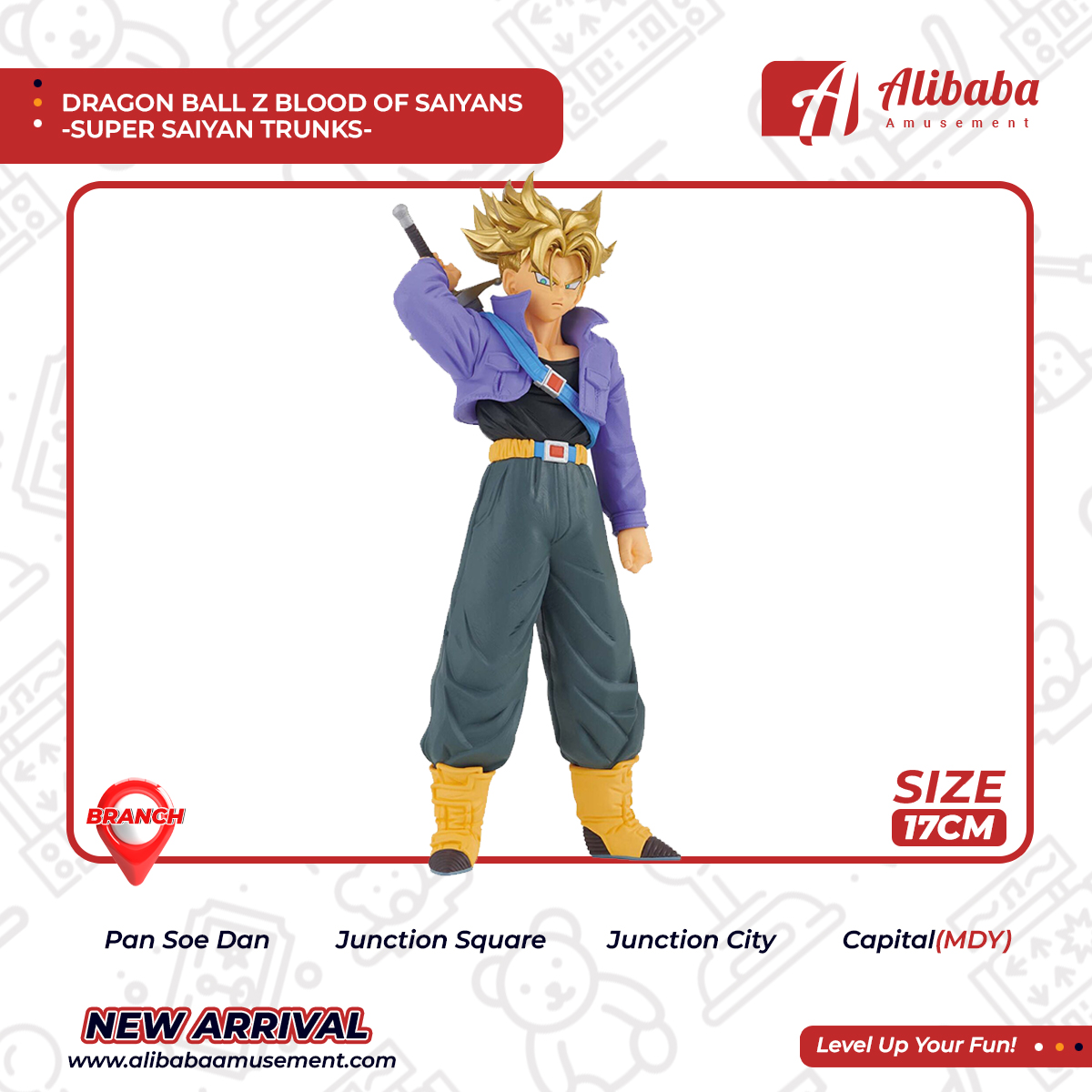 DRAGON BALL Z BLOOD OF SAIYANS-SUPER SAIYAN TRUNKS-