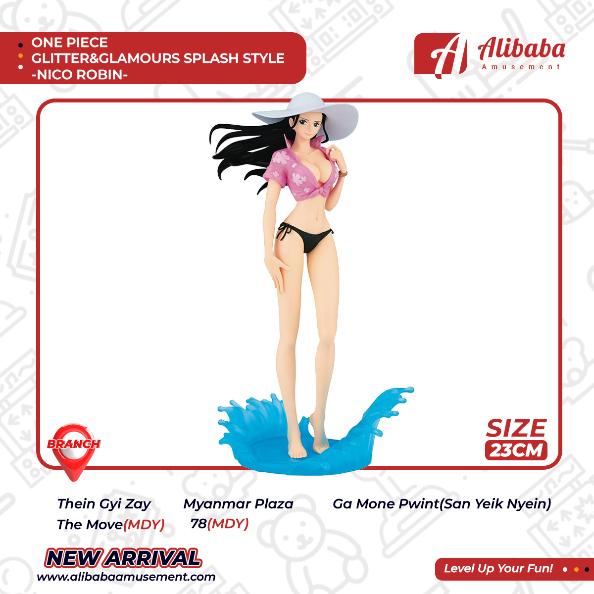 ONE PIECE GLITTER&GLAMOURS SPLASH STYLE-NICO ROBIN-