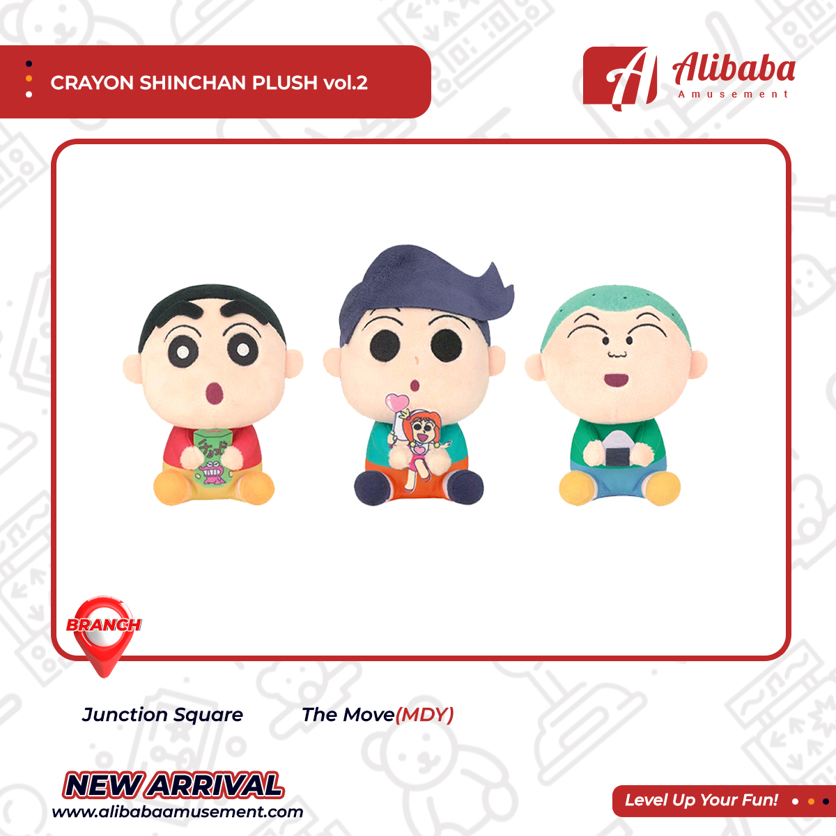 CRAYON SHINCHAN PLUSH vol.2