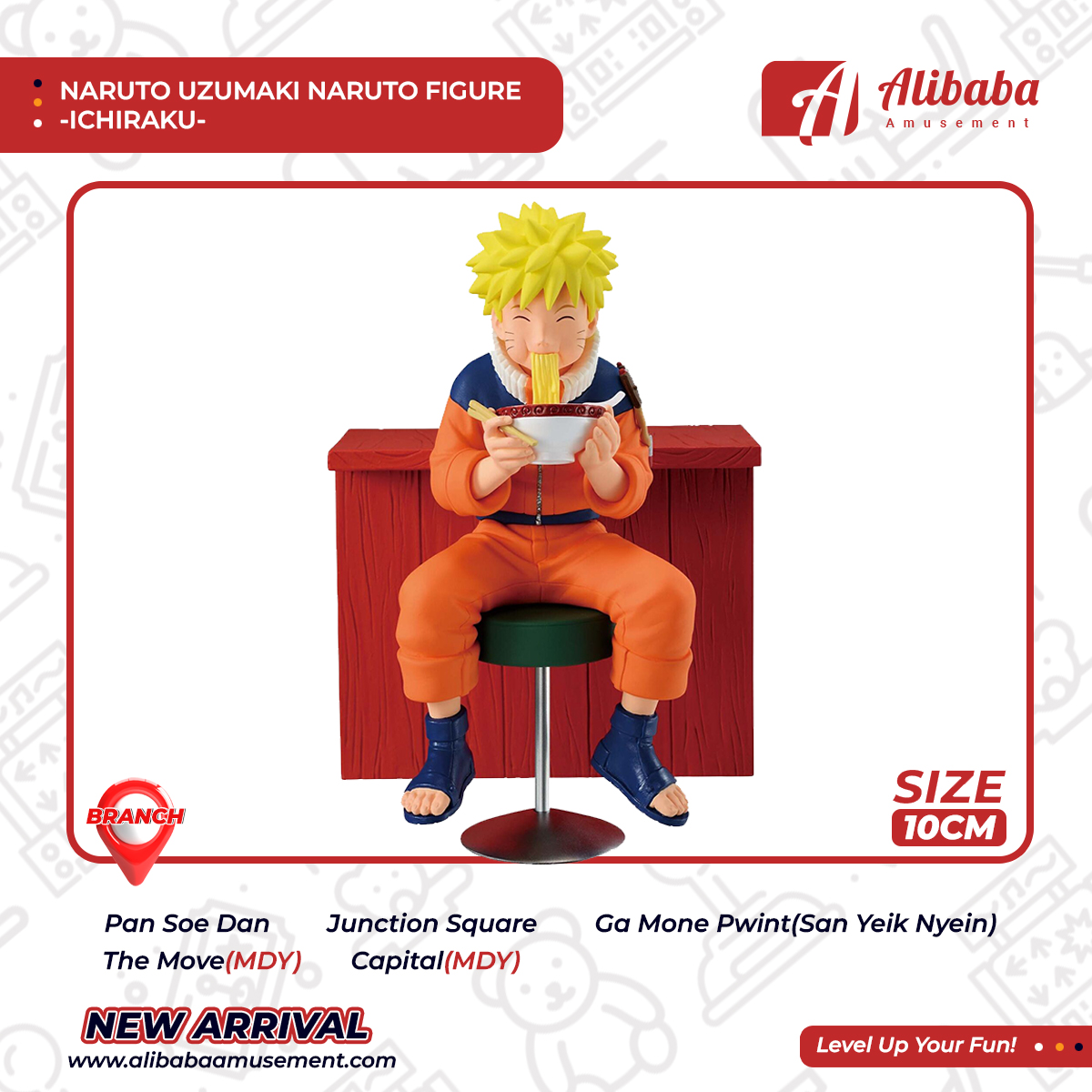 NARUTO UZUMAKI NARUTO FIGURE -ICHIRAKU-