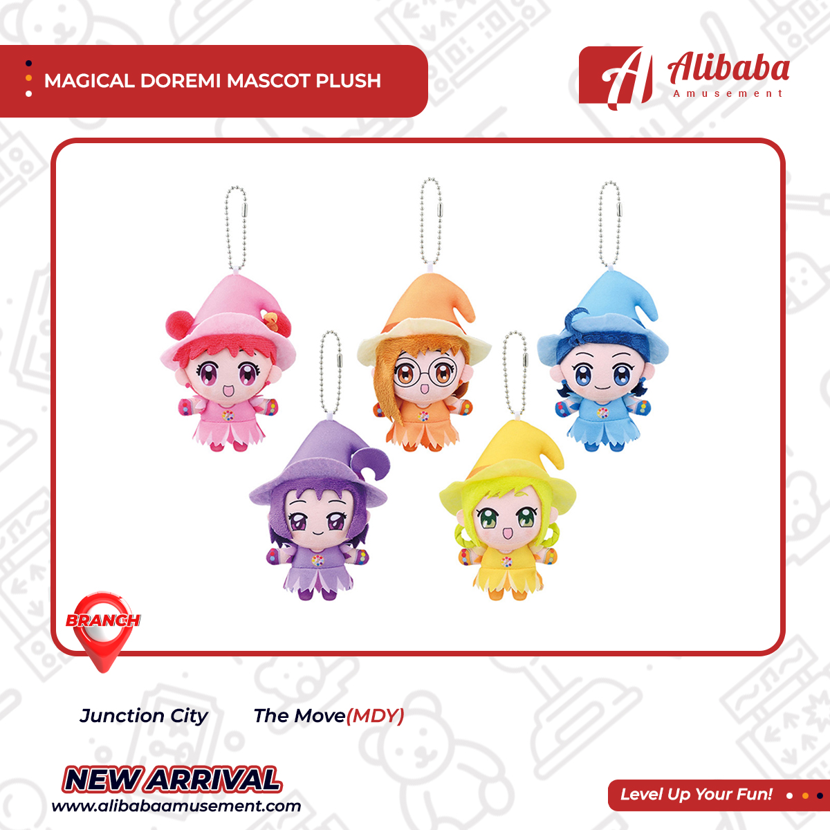 MAGICAL DOREMI MASCOT PLUSH