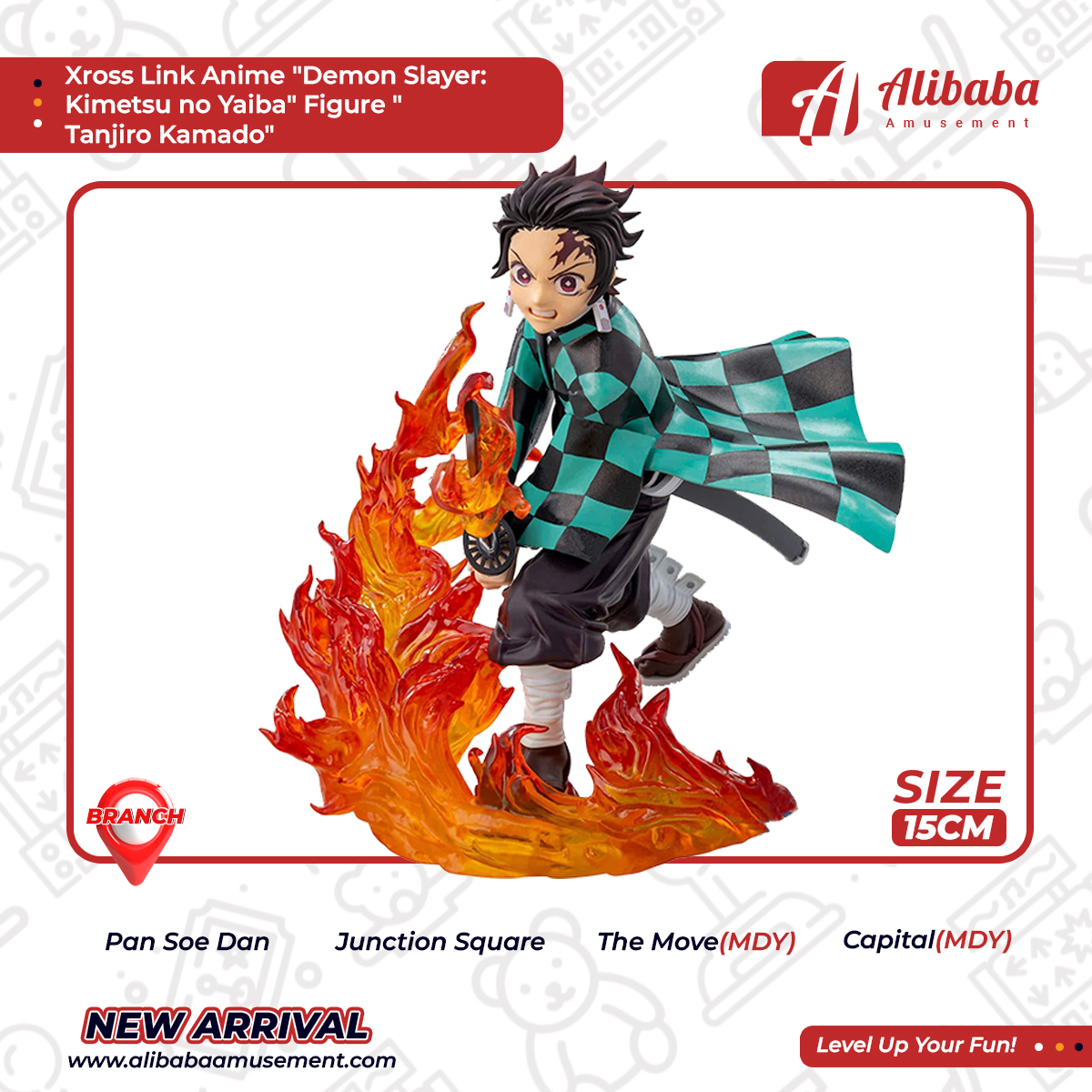 Xross Link Anime “Demon Slayer: Kimetsu no Yaiba” Figure “Tanjiro Kamado”