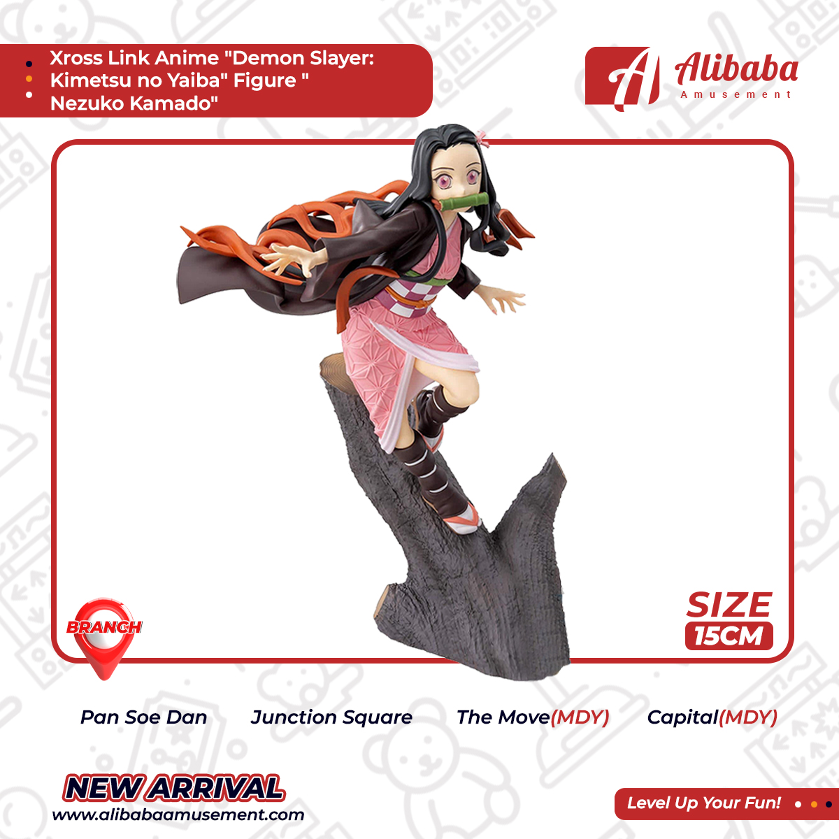 Xross Link Anime “Demon Slayer: Kimetsu no Yaiba” Figure “Nezuko Kamado”