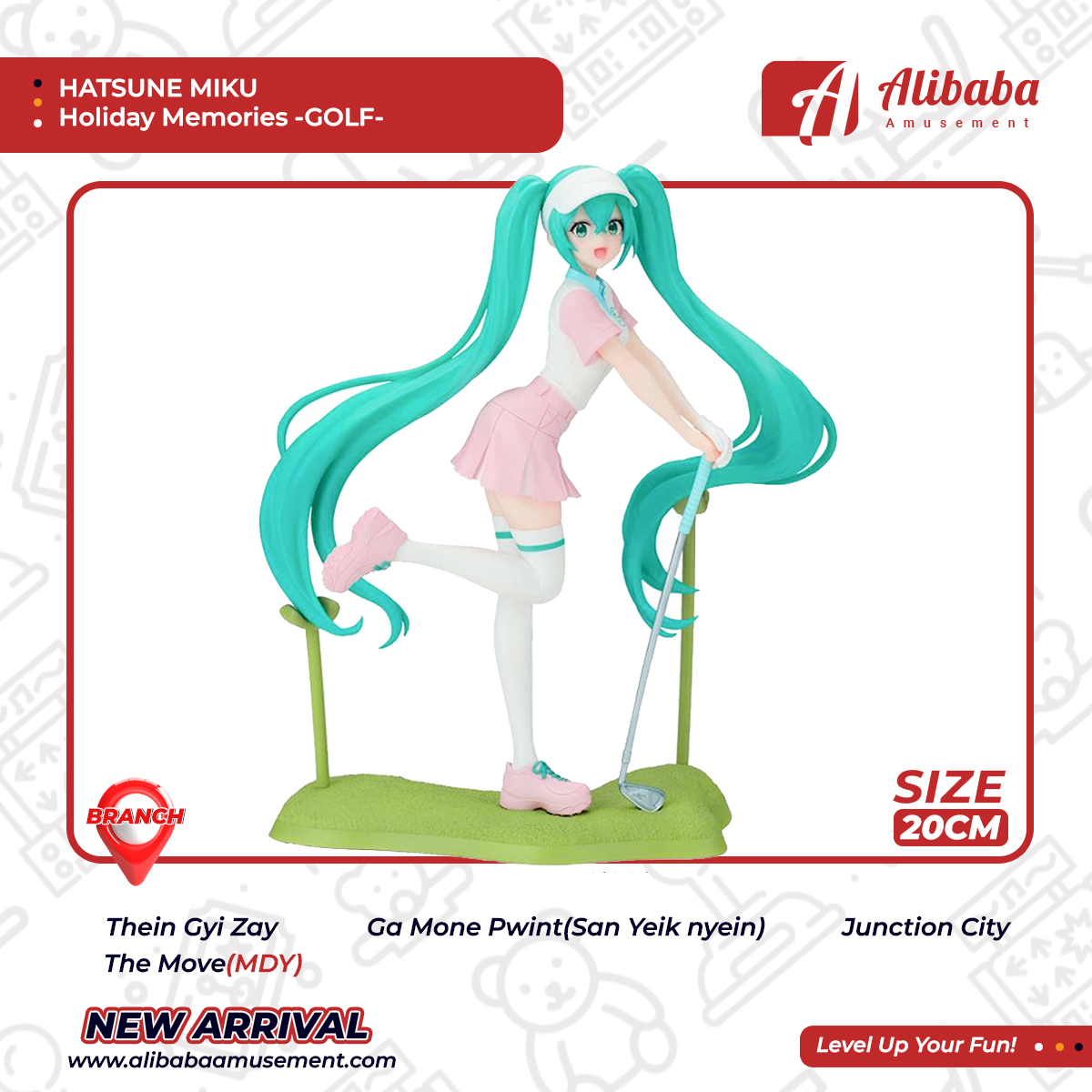 HATSUNE MIKU Holiday Memories -GOLF-