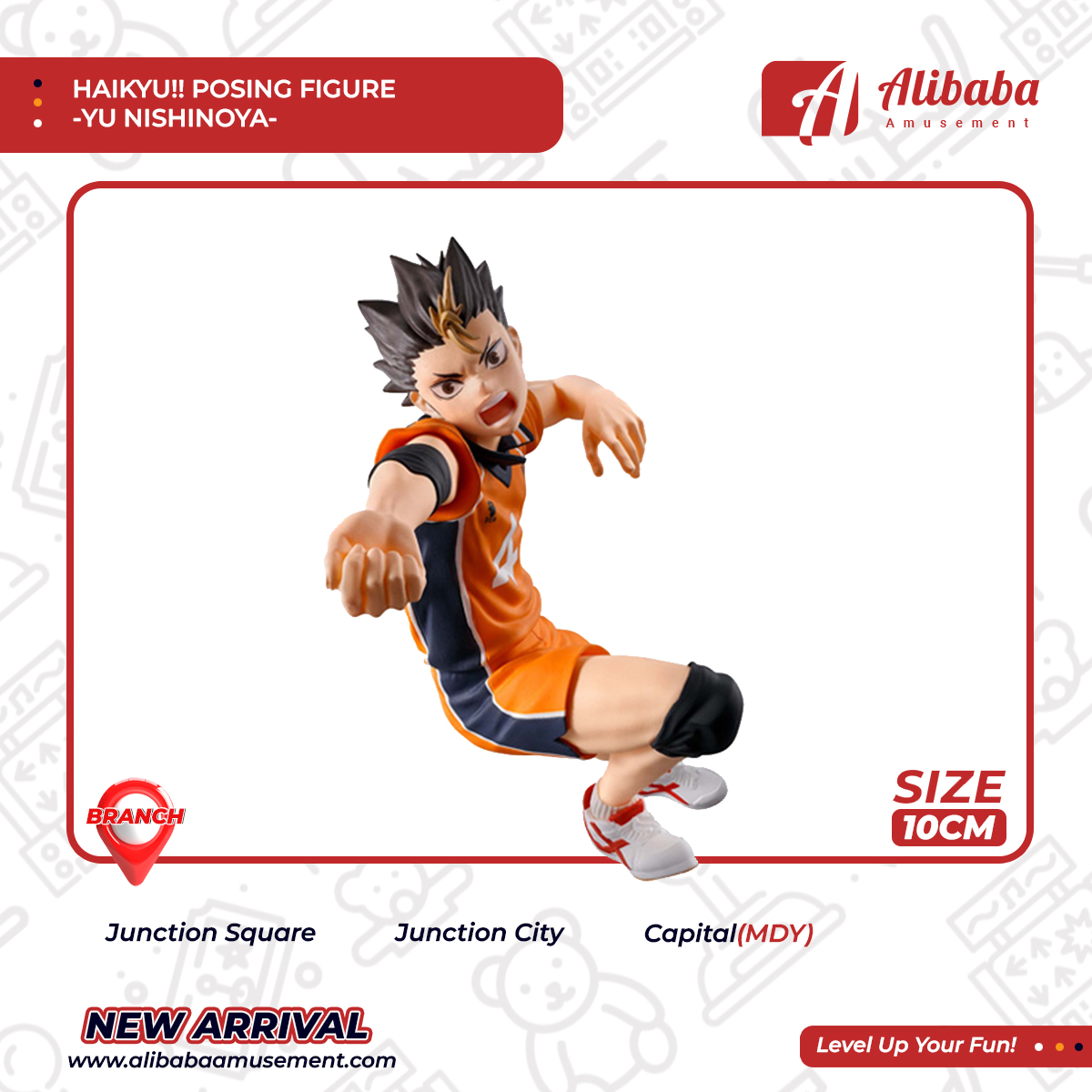 HAIKYU!! POSING FIGURE -YU NISHINOYA-