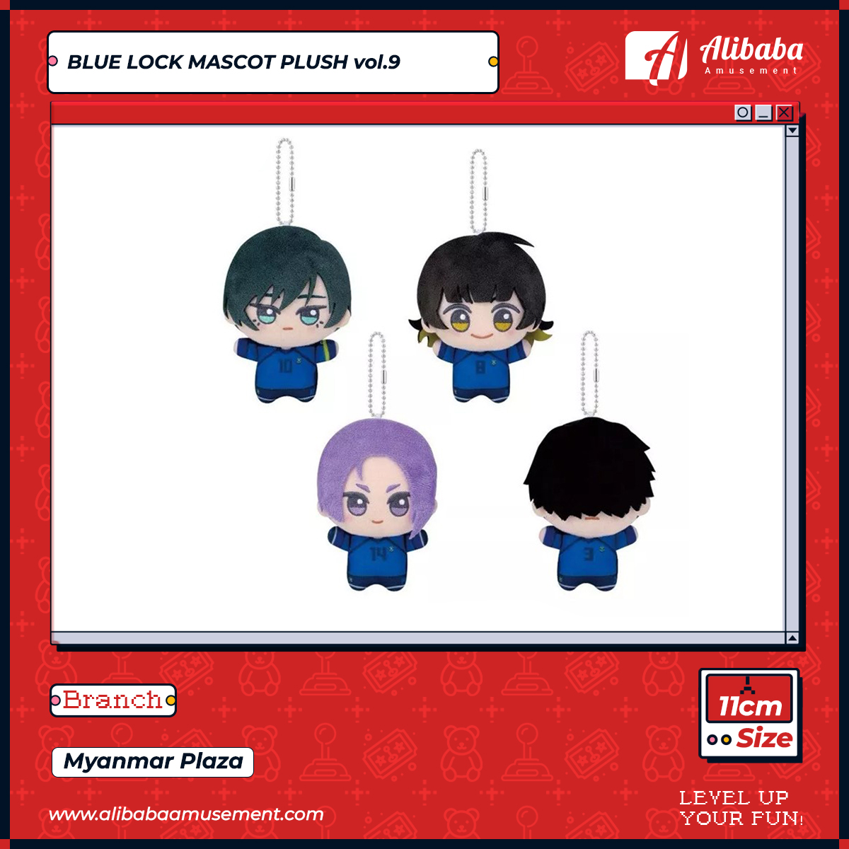 BLUE LOCK MASCOT PLUSH vol.9