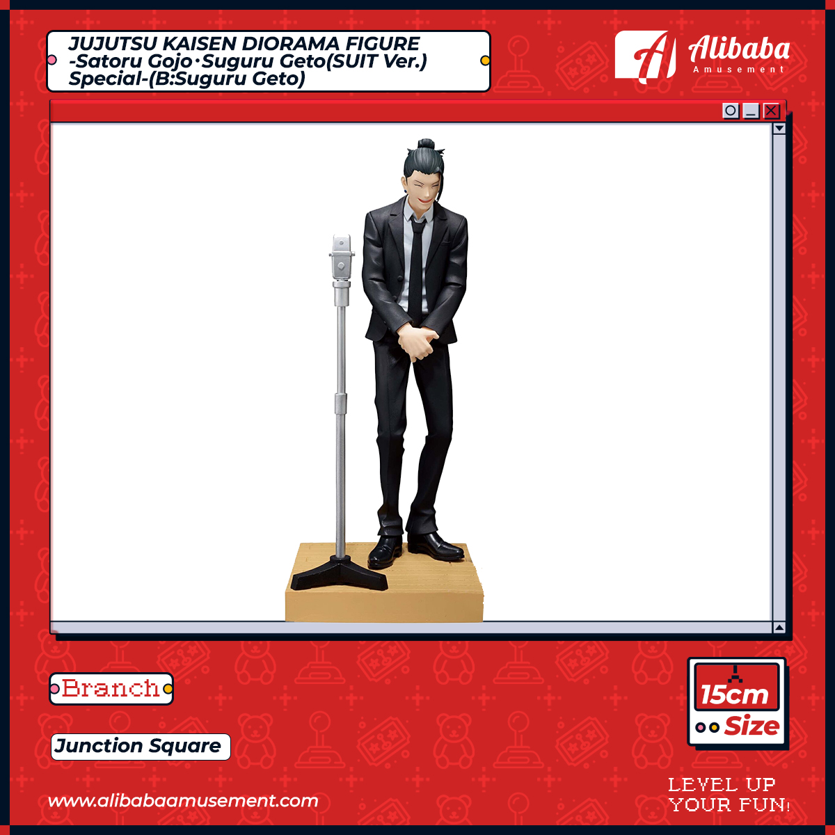JUJUTSU KAISEN DIORAMA FIGURE-Satoru Gojo・Suguru Geto(SUIT Ver.)Special-(B:Suguru Geto)
