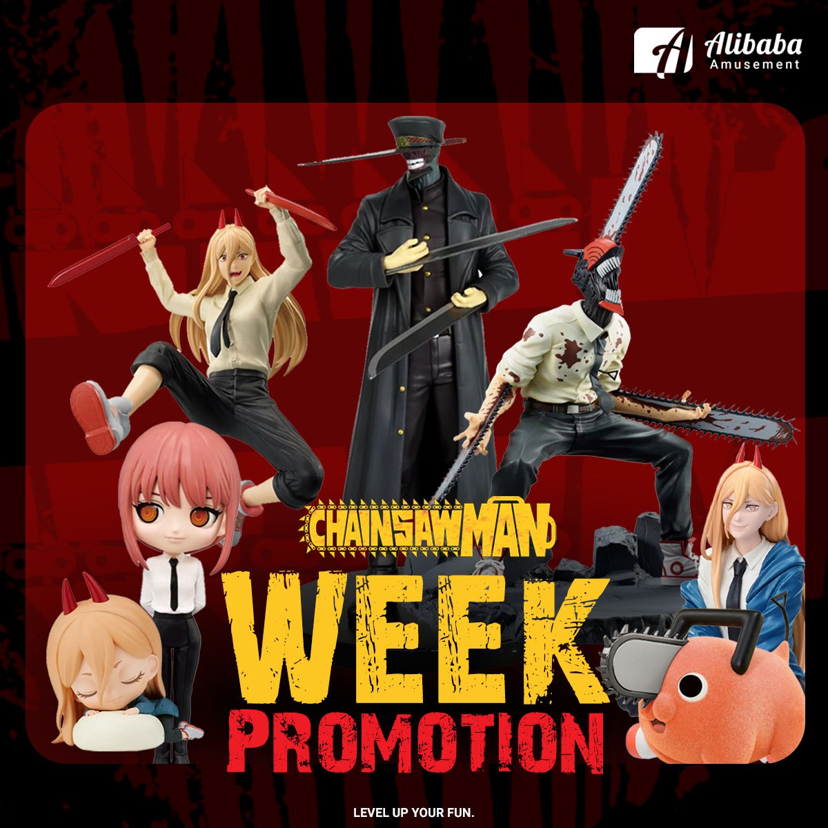 Chainsaw Man Character Week promotion