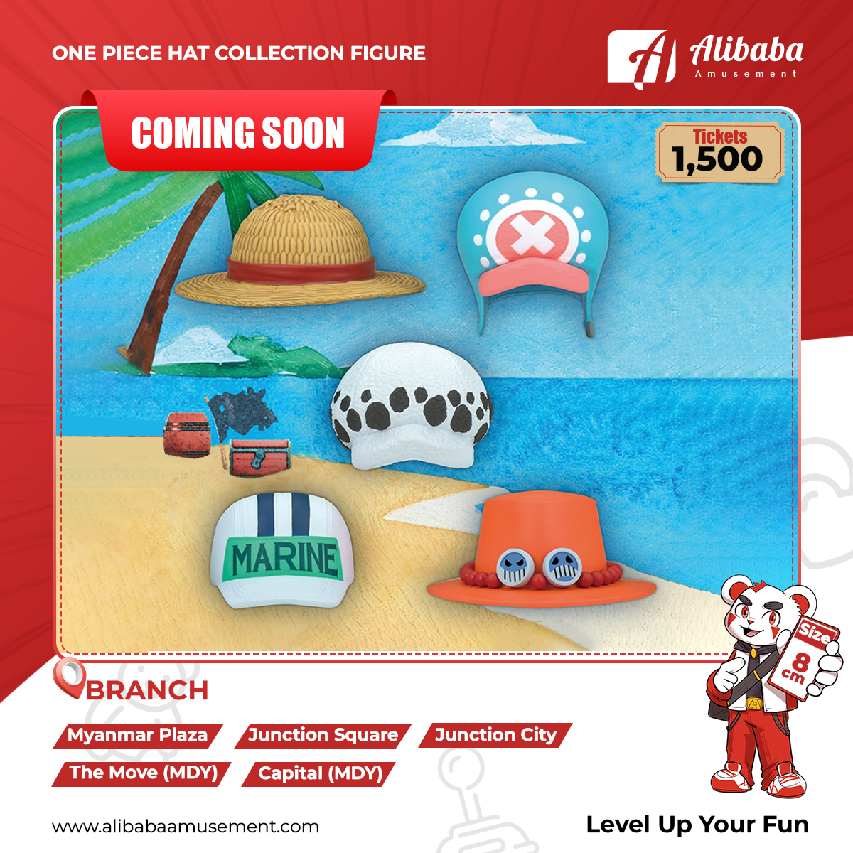 ‘ONE PIECE HAT COLLECTION FIGURE