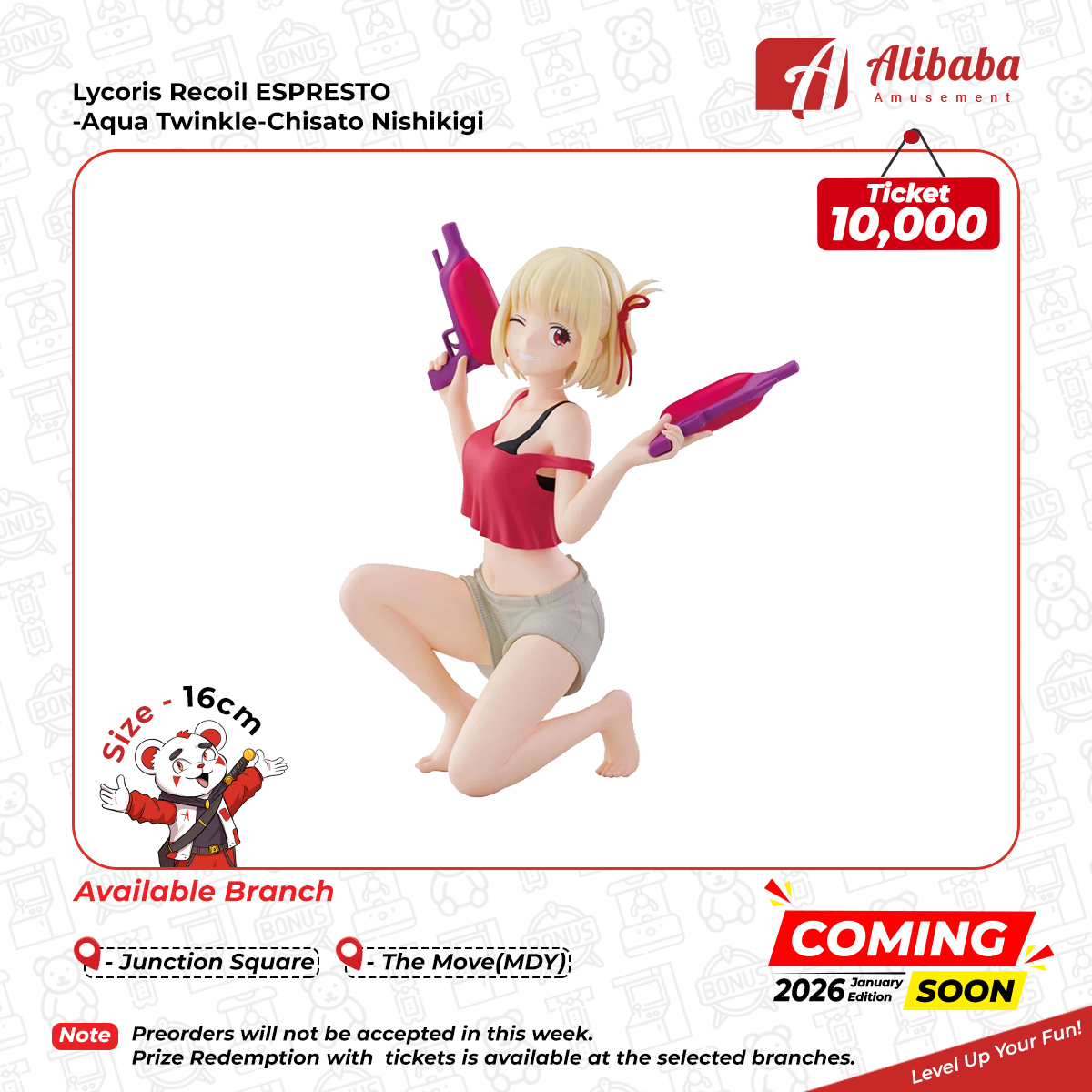 Lycoris Recoil ESPRESTO-Aqua Twinkle-Chisato Nishikigi