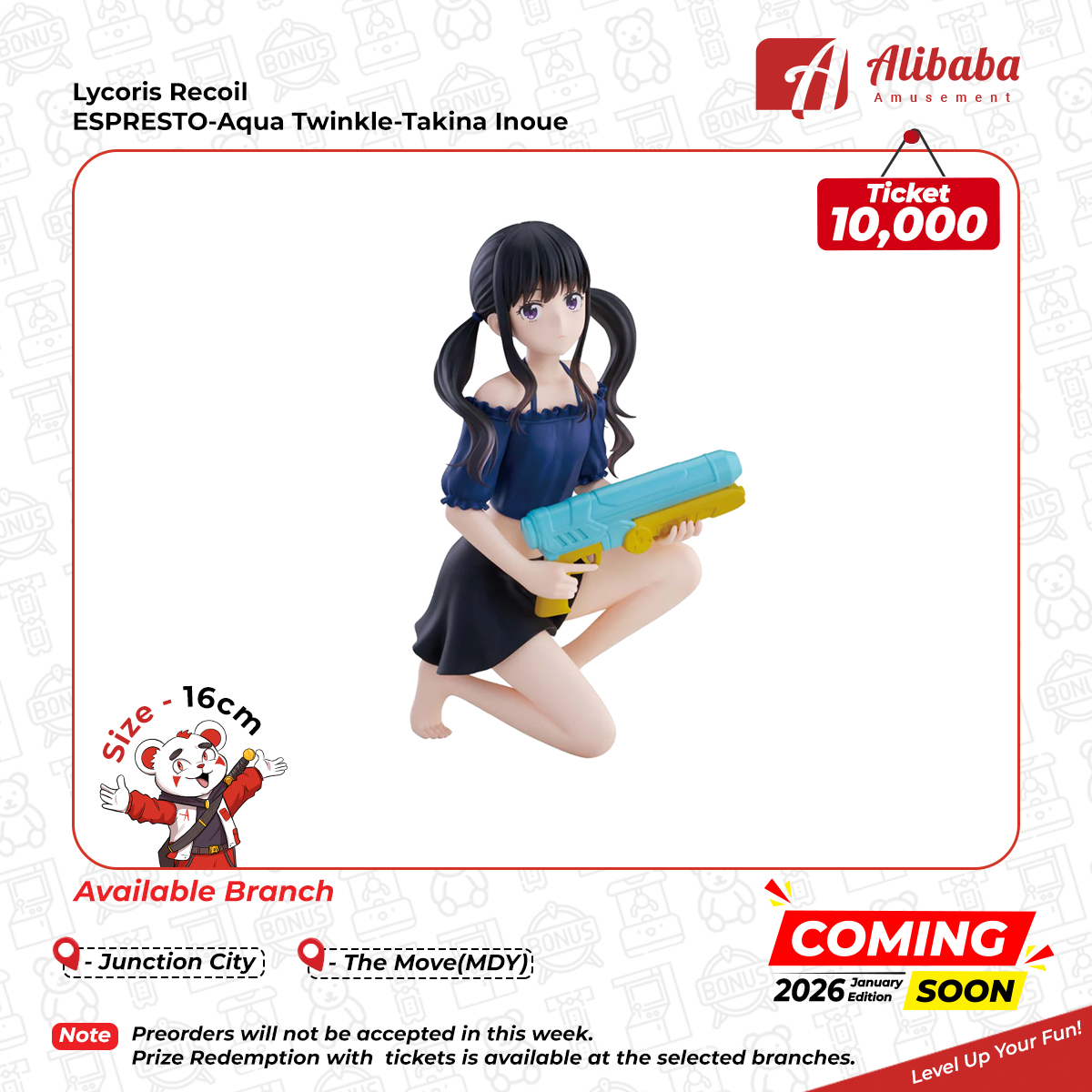 Lycoris Recoil ESPRESTO-Aqua Twinkle-Takina Inoue