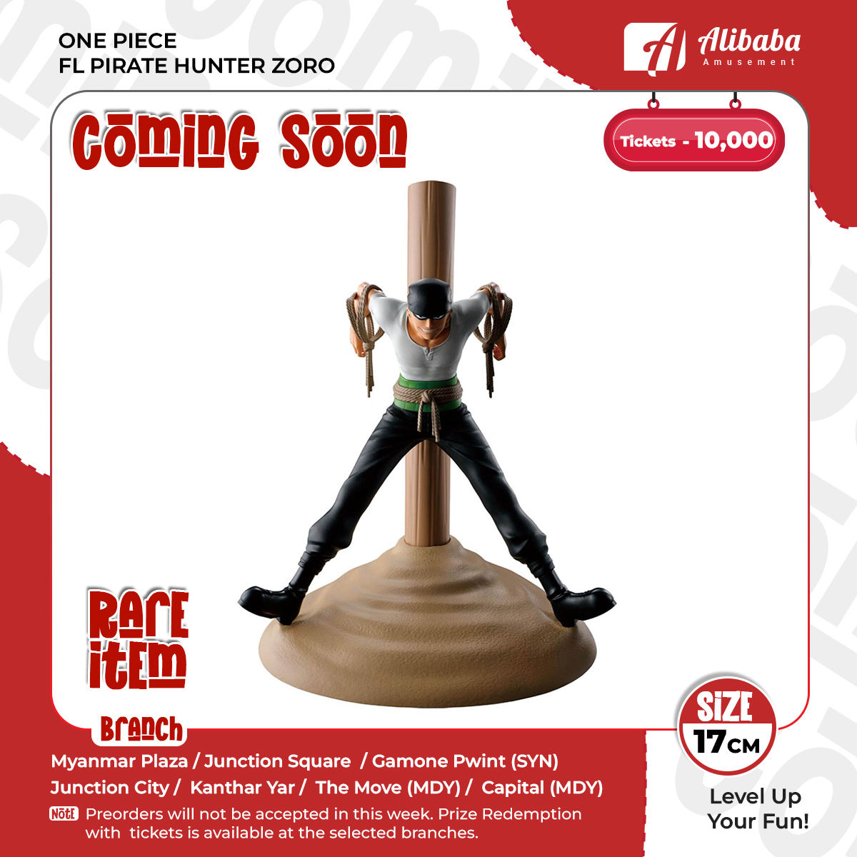 ONE PIECE FL PIRATE HUNTER ZORO