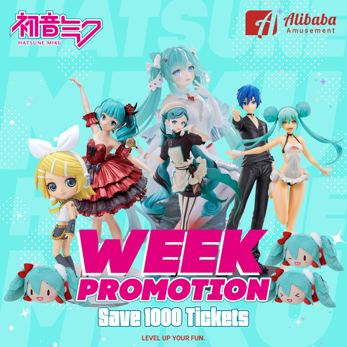Hatsune Miku Character Week Promotion