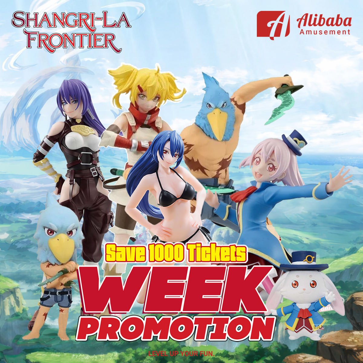 Shangri-La Frontier Character Week Promotion