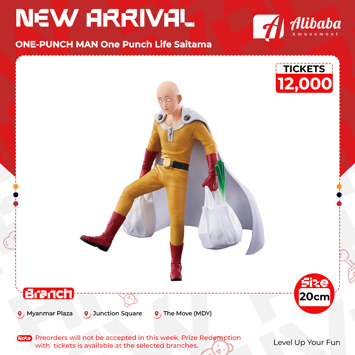 ONE-PUNCH MAN One Punch Life Saitama