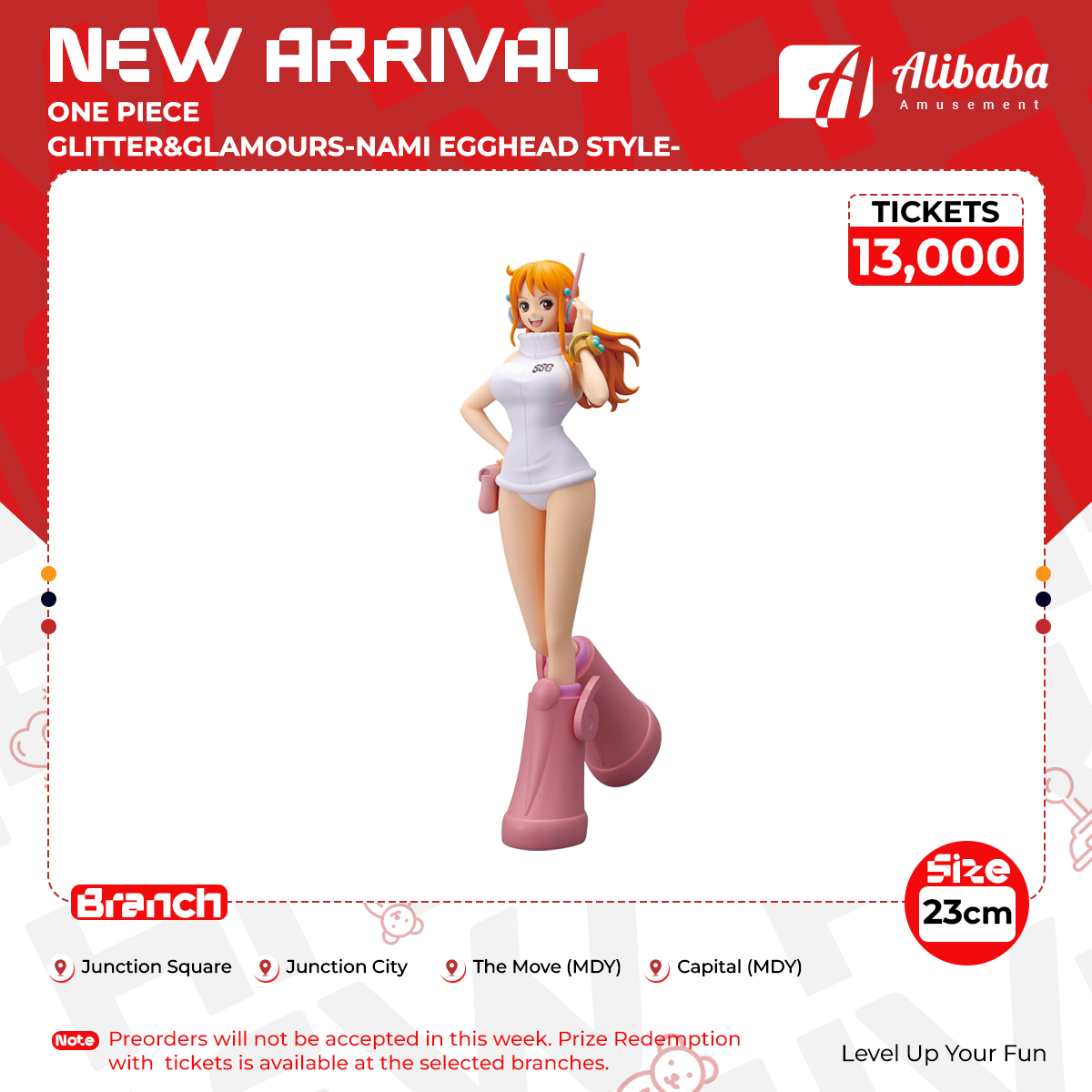 ONE PIECE GLITTER&GLAMOURS-NAMI EGGHEAD STYLE-