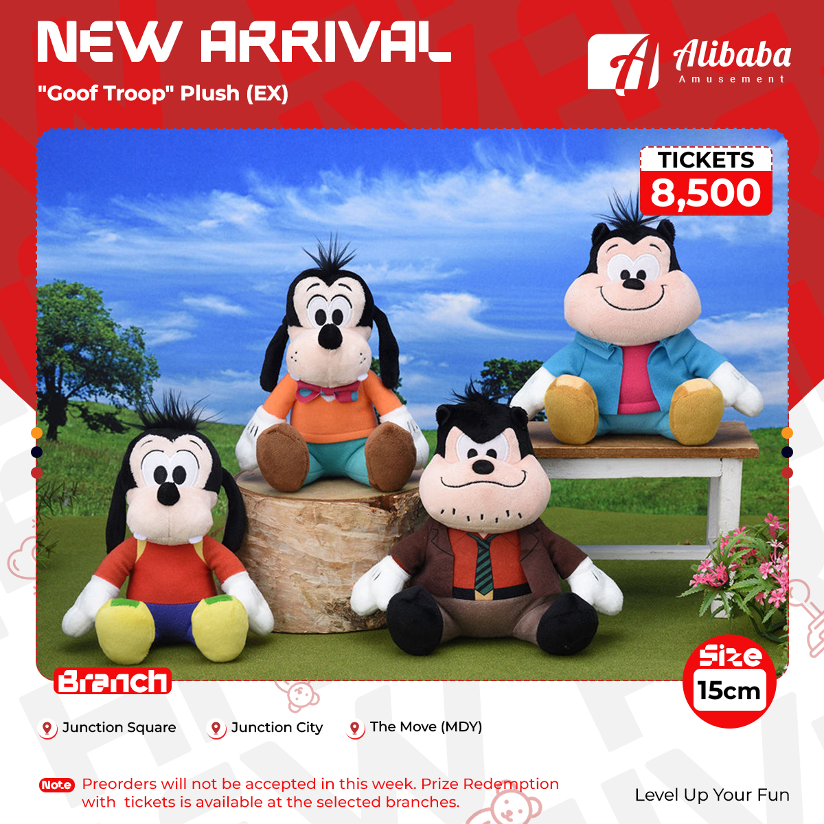 “Goof Troop” Plush (EX)