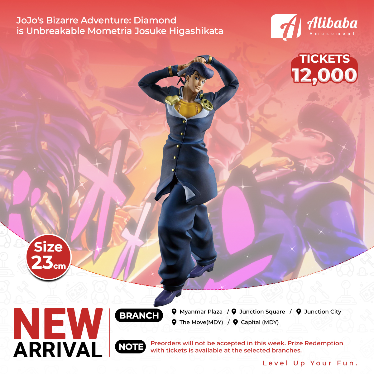 JoJo's Bizarre Adventure: Diamond is Unbreakable Mometria Josuke Higashikata