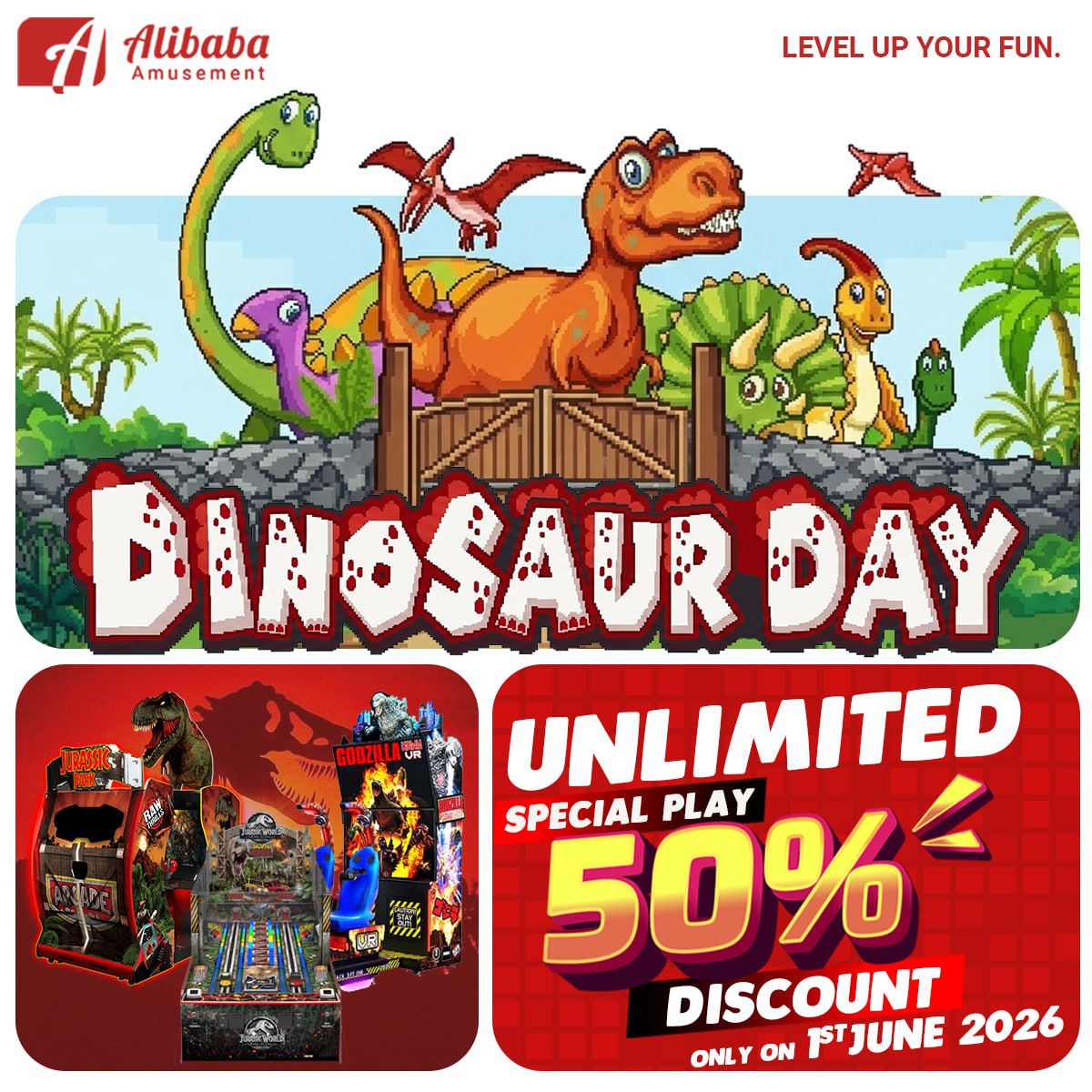 Dinosaur Day Promotion