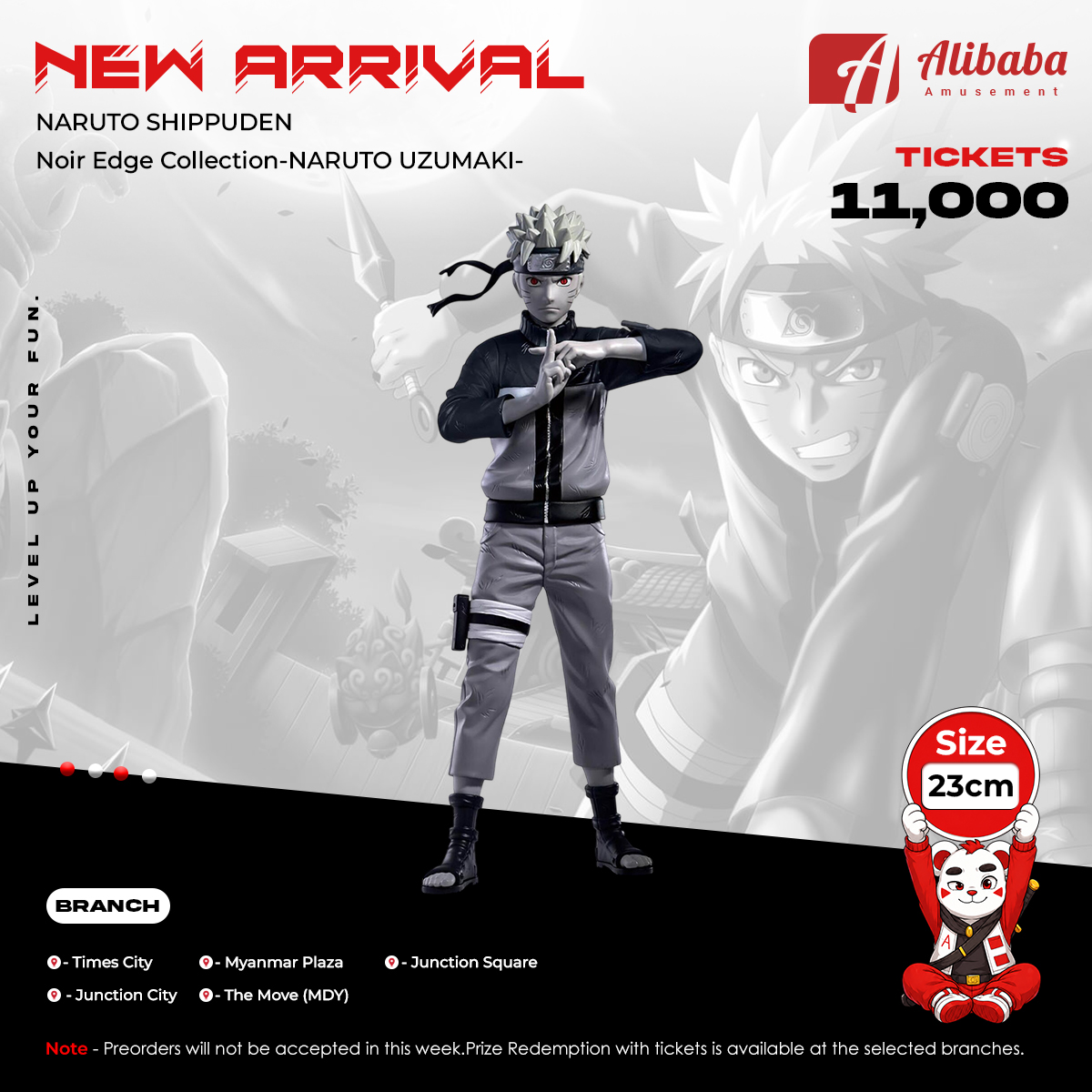 NARUTO SHIPPUDEN Noir Edge Collection-NARUTO UZUMAKI-