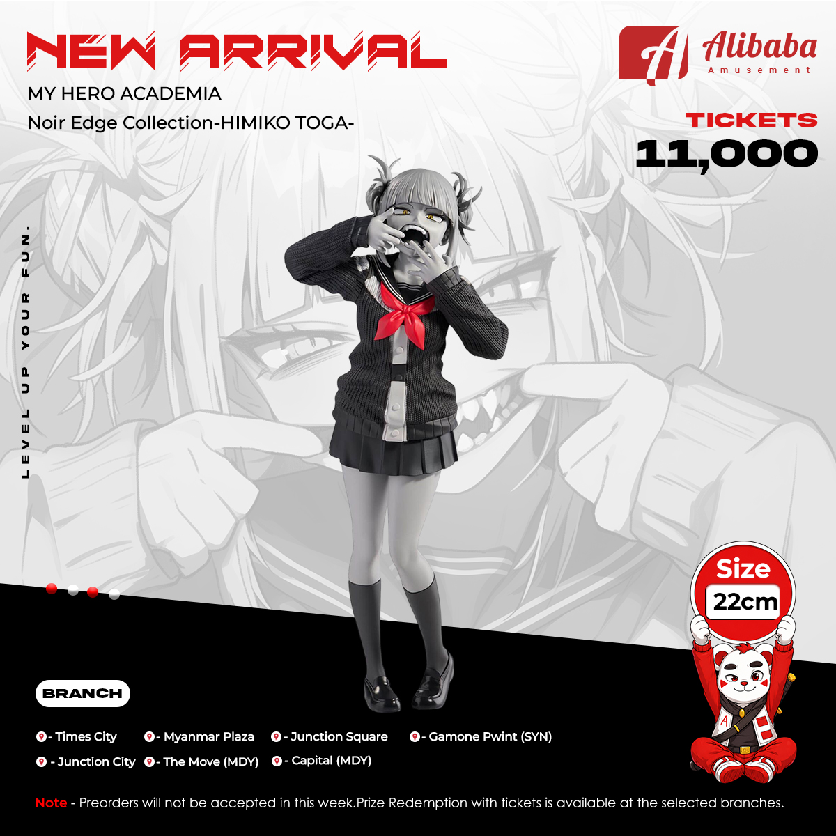 MY HERO ACADEMIA Noir Edge Collection-HIMIKO TOGA-