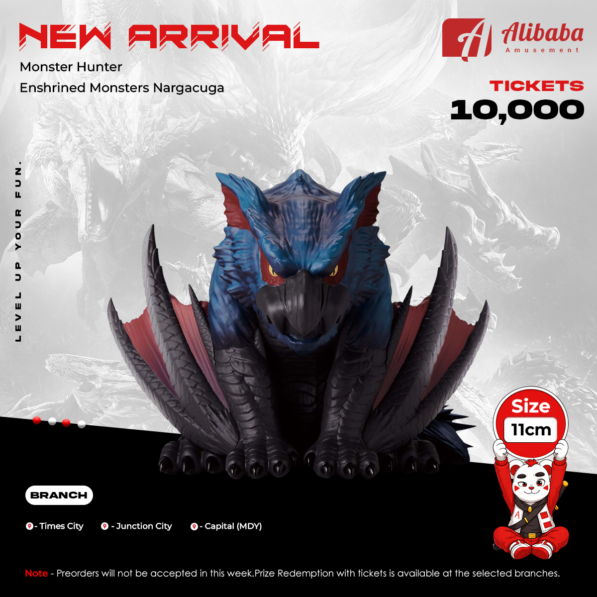 Monster Hunter Enshrined Monsters Nargacuga