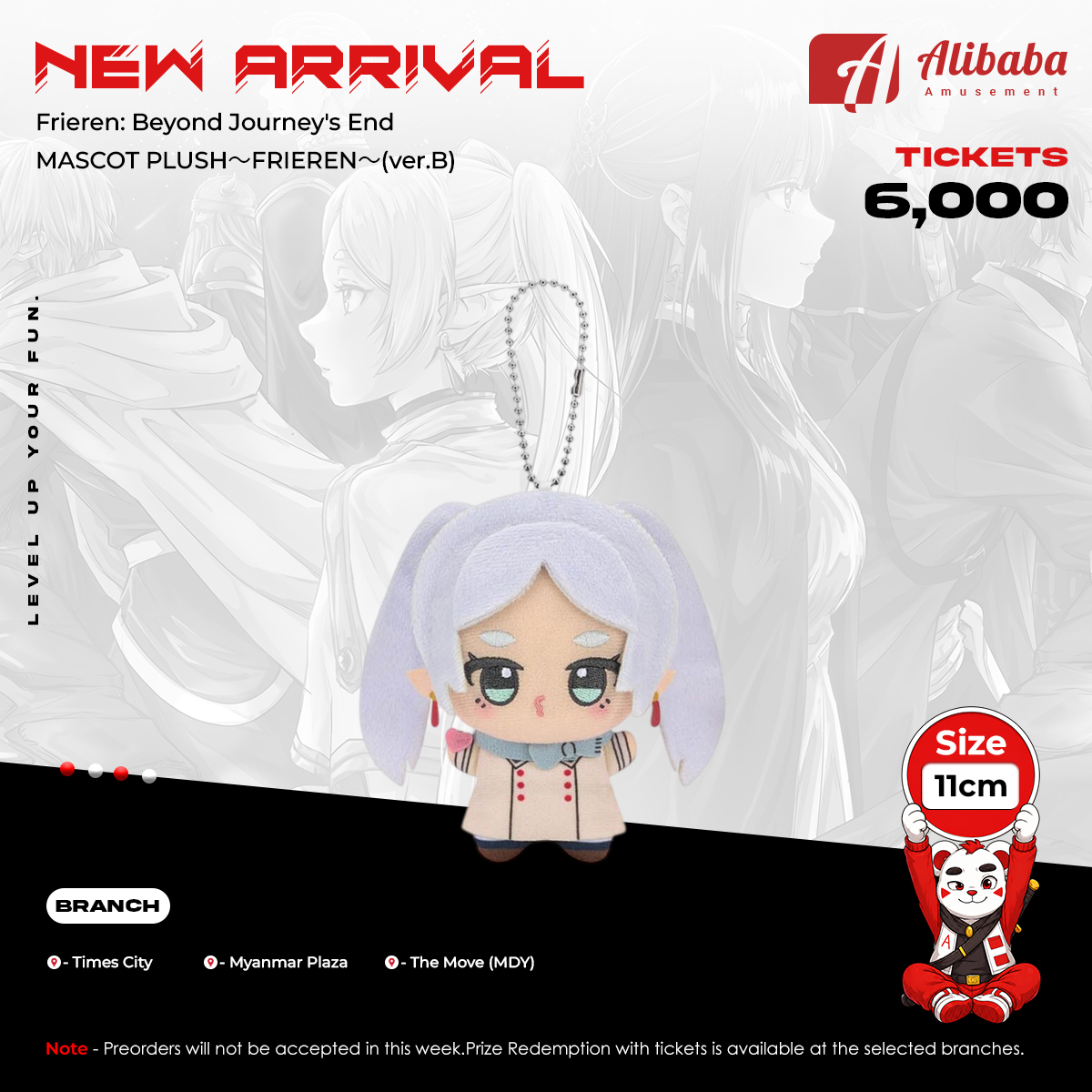 Frieren: Beyond Journey’s End MASCOT PLUSH～FRIEREN～(ver.B)