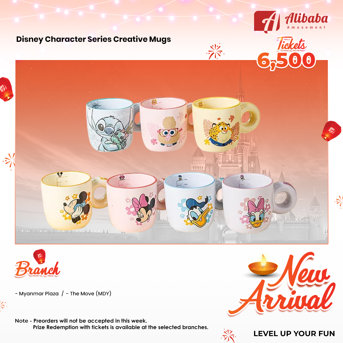 Disney Character Series Creative Mugs