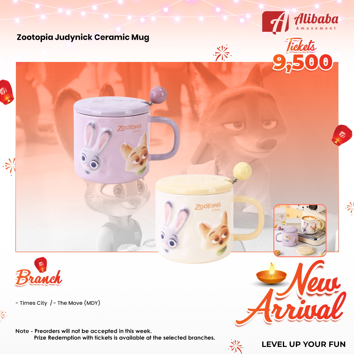 Zootopia Judynick Ceramic Mug