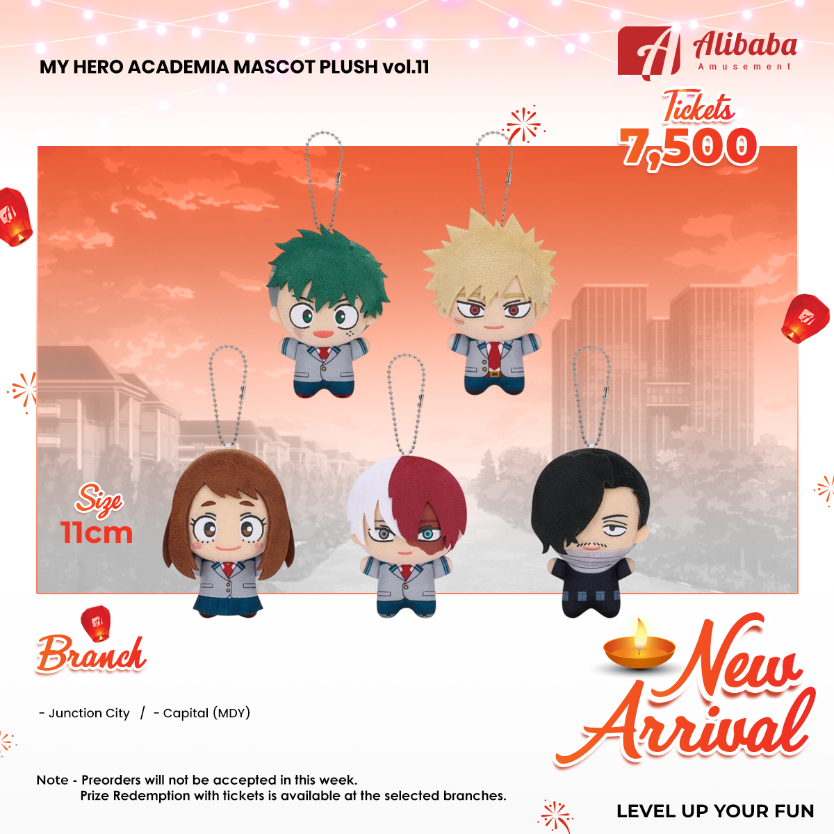 MY HERO ACADEMIA MASCOT PLUSH vol.11