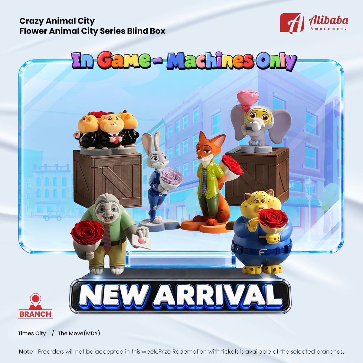 Crazy Animal City Flower Animal City Series Blind Box
